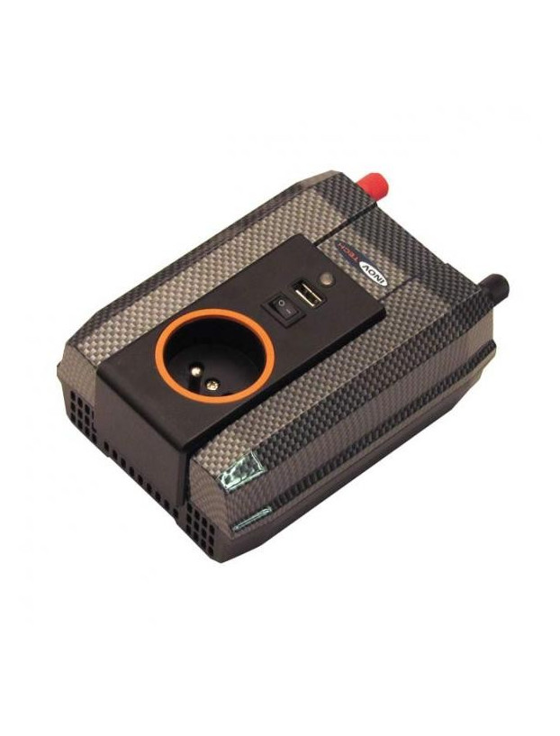 Inversor convertidor corriente 12v a 220v 400W