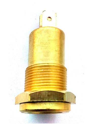 Prise allume-cigare encastrée 12V en laiton