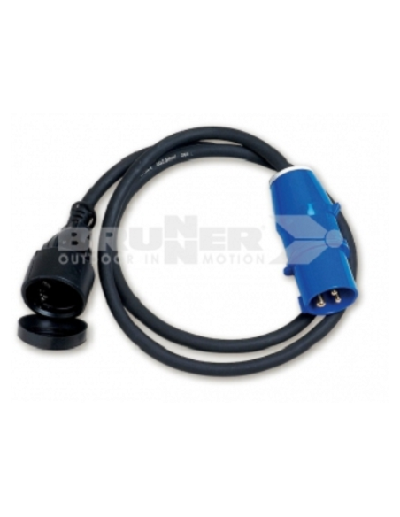 Adaptateur Cetac/Schuko 150 cm pour extérieur avec câble 2,5 mm² Adaptateur Cetac/Schuko 150 cm pour extérieur avec câble 2,5 mm²