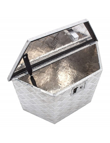Box / Aluminum box for trailer 75 Liters Pro Plus