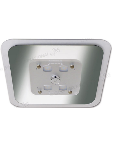 Luz de teto com interruptor rotativo 24 Leds