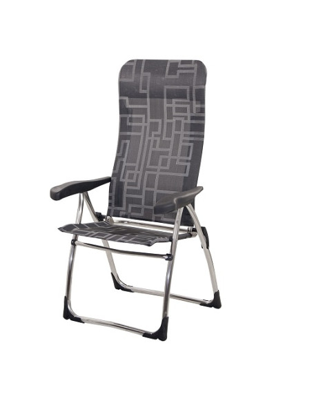 Klappstuhl aus Aluminium Anthrazit Crespo