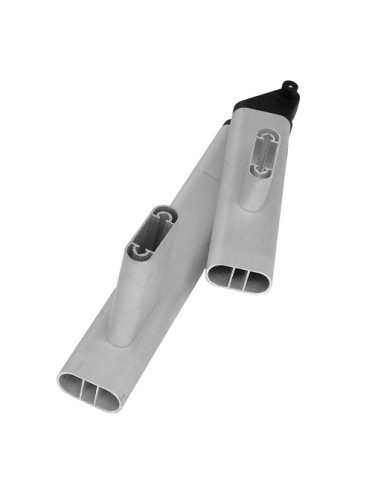 Klappstuhl aus Aluminium Anthrazit Crespo