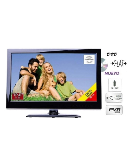 Téléviseur Led HD 15,6" avec DVD Inovtech