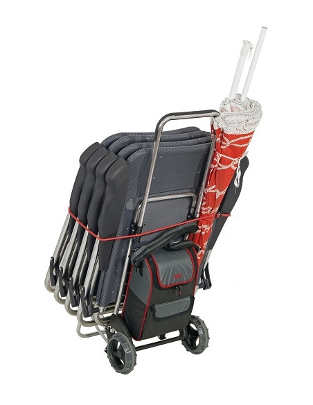 Crespo folding cart with slide bag Crespo folding cart with slide bag
