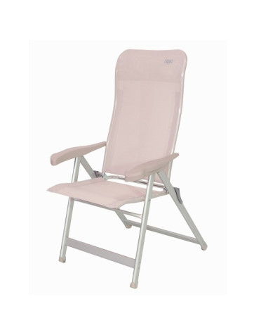 Silla plegable en aluminio Beige Crespo