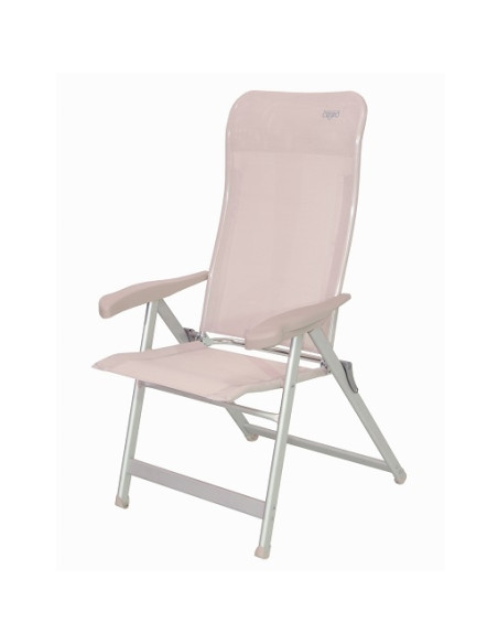 Klappstuhl aus Aluminium Beige Crespo