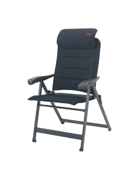 Chaise pliante en aluminium Air Deluxe 3D Compact Crespo Anthracite Chaise pliante en aluminium Air Deluxe 3D Compact Crespo Anthracite