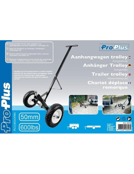 Chariot pour déplacer la remorque 50 mm Pro Plus