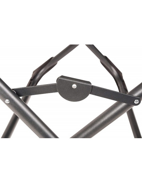 Repose-jambes rembourré Anthracite Air Deluxe Crespo