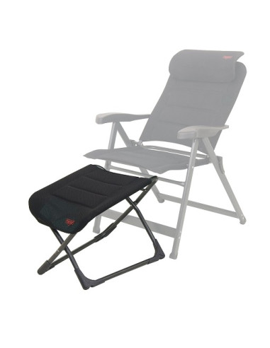 Repose-jambes rembourré Anthracite Air Deluxe Crespo