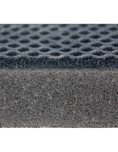 Repose-jambes rembourré Anthracite Air Deluxe Crespo