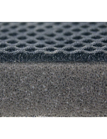 Repose-jambes rembourré Anthracite Air Deluxe Crespo