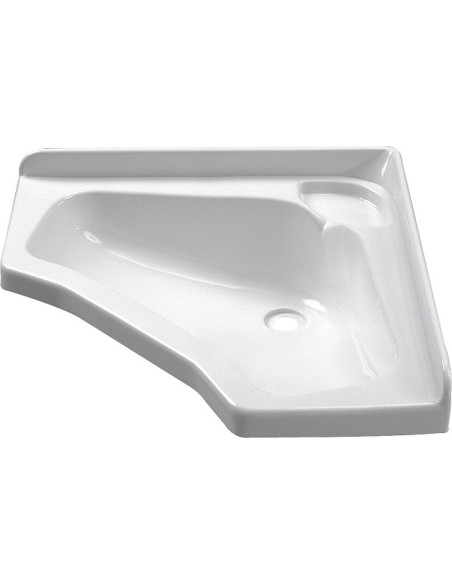 Corner washbasin 44 x 44 cm