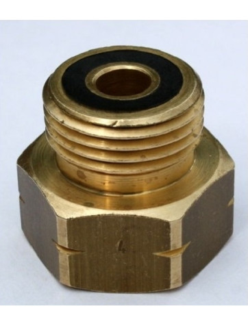German gas adapter fitting