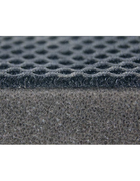 Adjustable bed in aluminum Anthracite Air Deluxe 3D Crespo