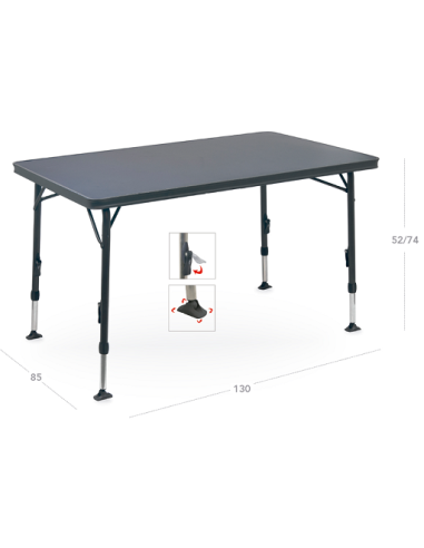Curly table 130 x 85 cm