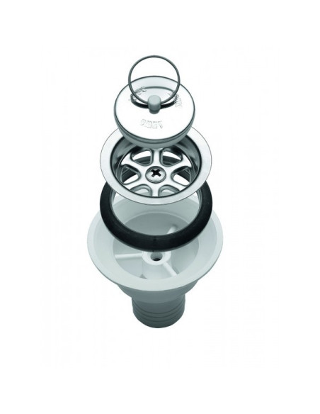 Straight Siphon Drain 25 mm diameter