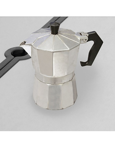 Crespo Tisch aus dunkelgrauem Aluminium