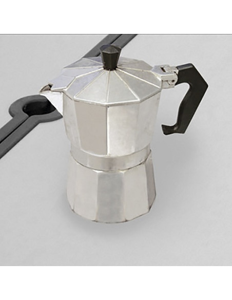 Crespo Tisch aus dunkelgrauem Aluminium