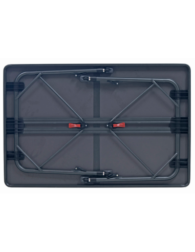 Mesa alumino Crespo 120 x 80 cm