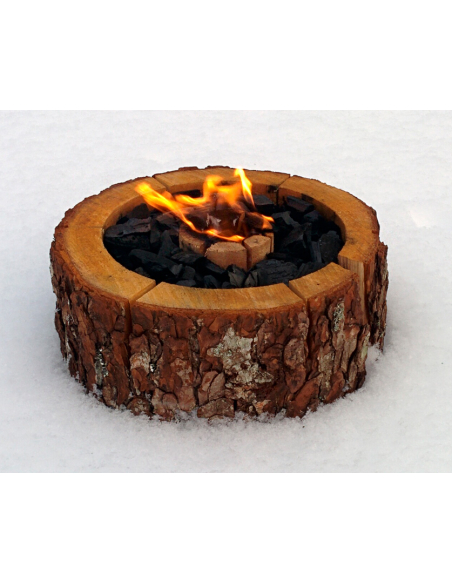 Portable and ecological barbecue ECOGRILL