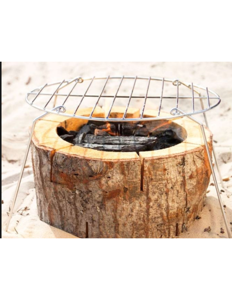 Portable and ecological barbecue ECOGRILL
