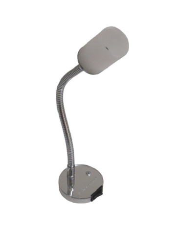 Candeeiro de parede flexível para interior com interruptor de 12V