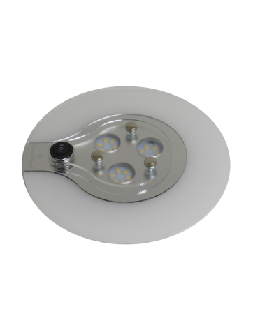 Plafón de techo circular 18 LED Frio 12v