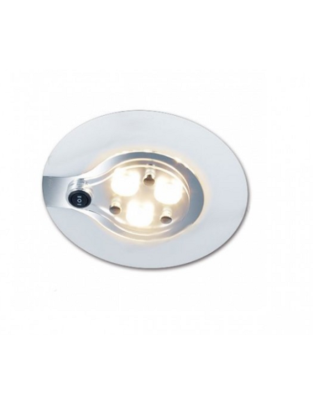 Luz de teto circular 18 LED Frio 12v Luz de teto circular 18 LED Frio 12v