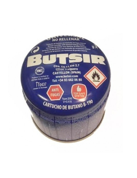 Butsir b-190 butane gas cartridge 190g