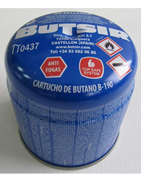 Butsir b-190 butane gas cartridge 190g