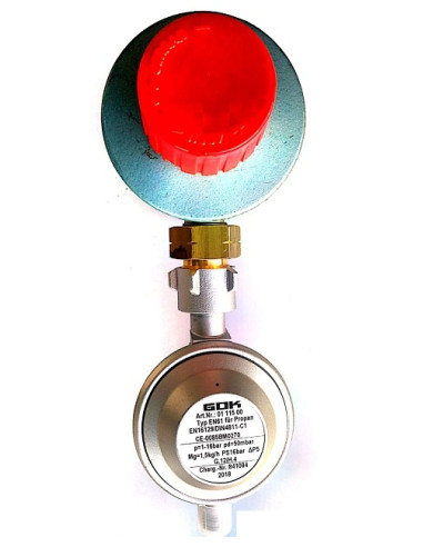 Raccord adaptateur gaz allemand