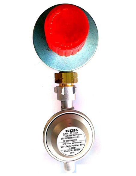 Raccord adaptateur gaz allemand