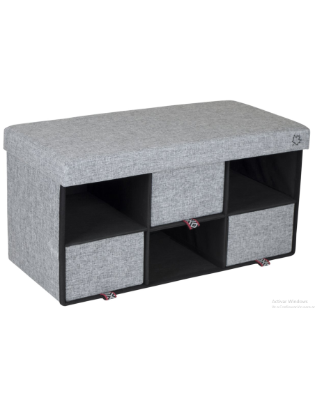 Bo-Camp XL folding drawer pouffe