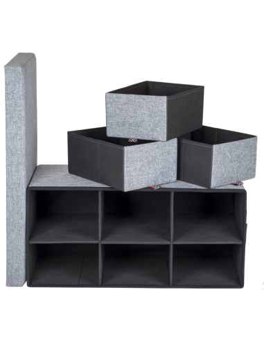 Bo-Camp XL folding drawer pouffe