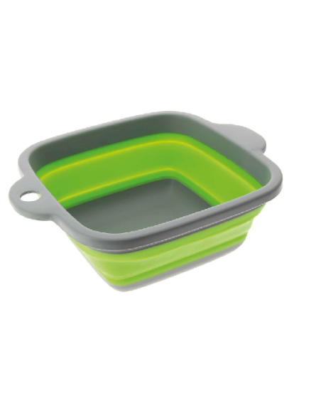 Bandeja de talheres de silicone dobrável com escorredor de pratos 10,8 cm