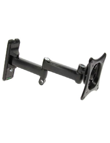 Support TV noir à 3 articulations