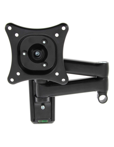 Support TV noir à 3 articulations