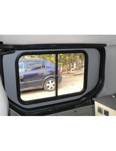 Ventana reversible negra 600x400 mm Boidron