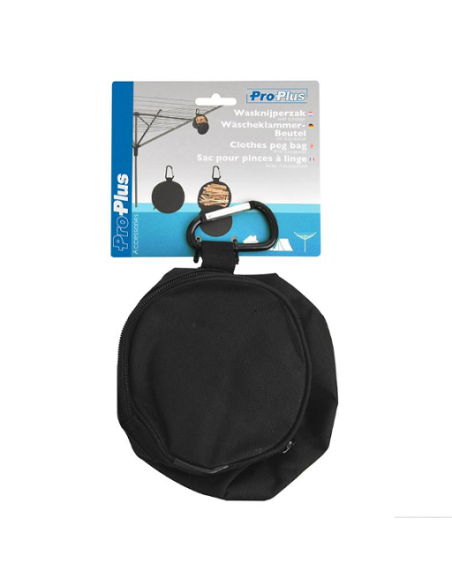 Bolsa prendedor de roupa com mosquetão Pro Plus Bolsa prendedor de roupa com mosquetão Pro Plus