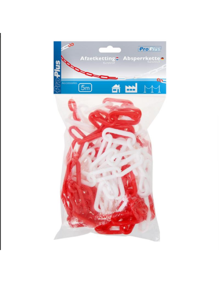 Kunststoffkette für 5m Absperrung. ProPlus
