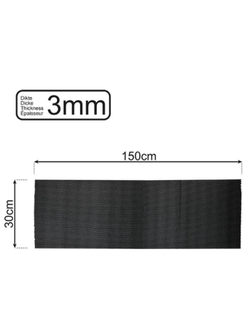 Alfombra antideslizante multiusos de 150 x 30cm (3mm) Pro Plus