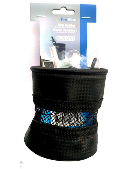 Porta vasos con soporte para fijar en conducto de ventilación