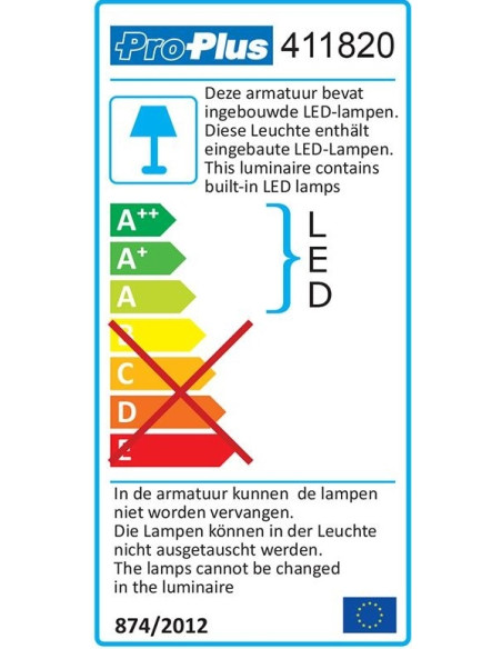 ProPlus EIN/AUS-Schaltersockel LED-Licht ProPlus EIN/AUS-Schaltersockel LED-Licht