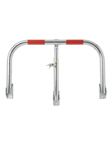 Barrière de stationnement avec cadenas