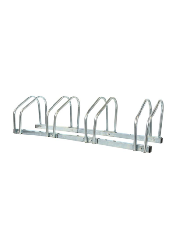 Soporte de acero para bicicletas x4