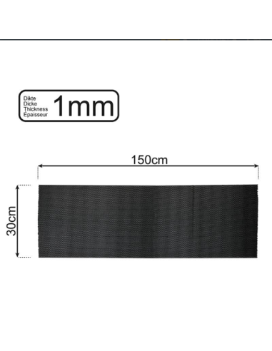 Tapete antiderrapante 150 x 30cm 1mm
