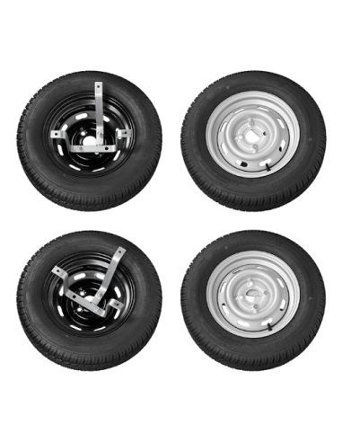 Soporte de rueda tipo trípode Pro Plus