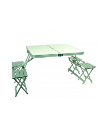 Mesa picnic plegable maletín 162 cm. Midland.